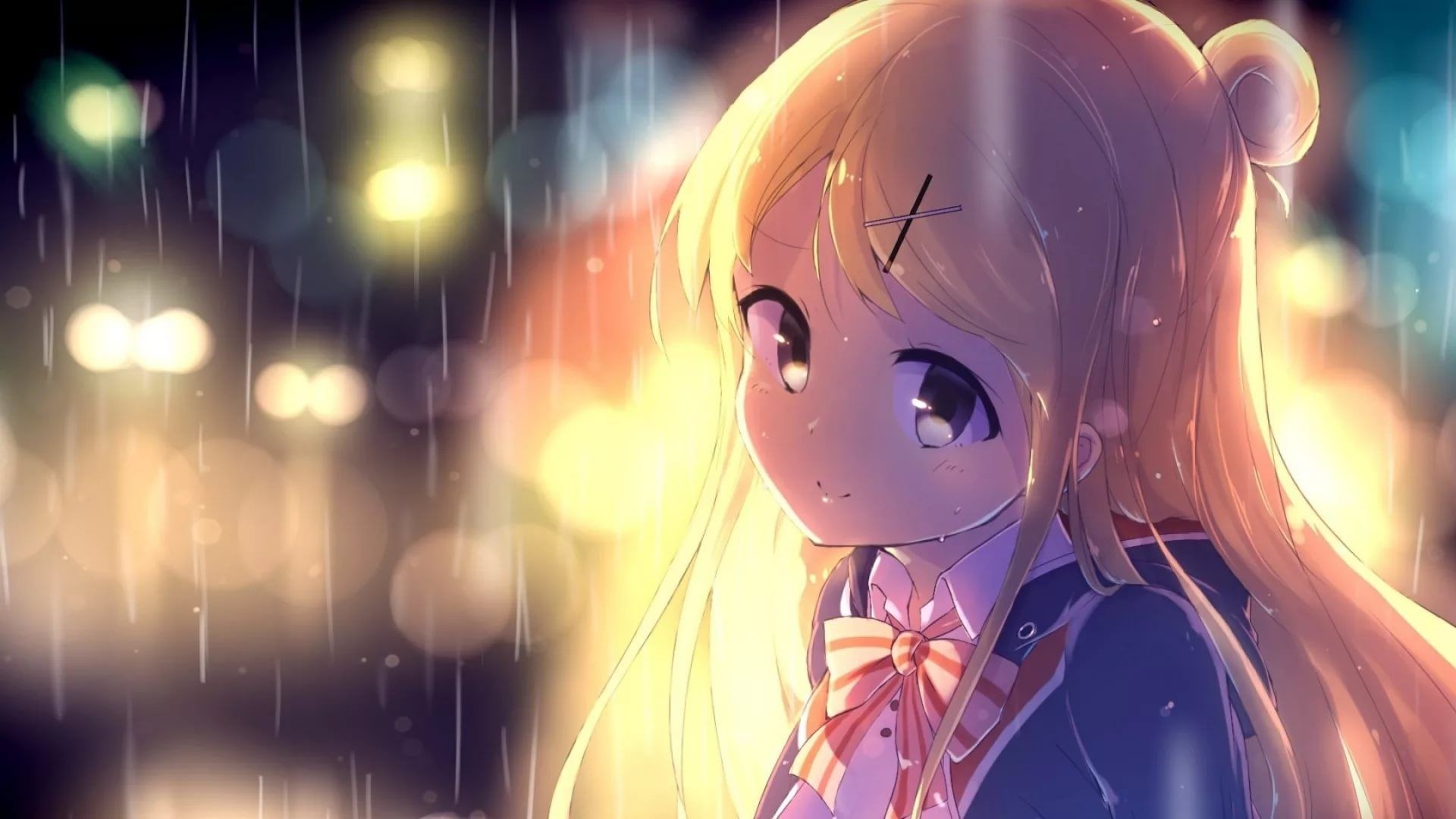 Cute Anime Girl PC Wallpaper HD