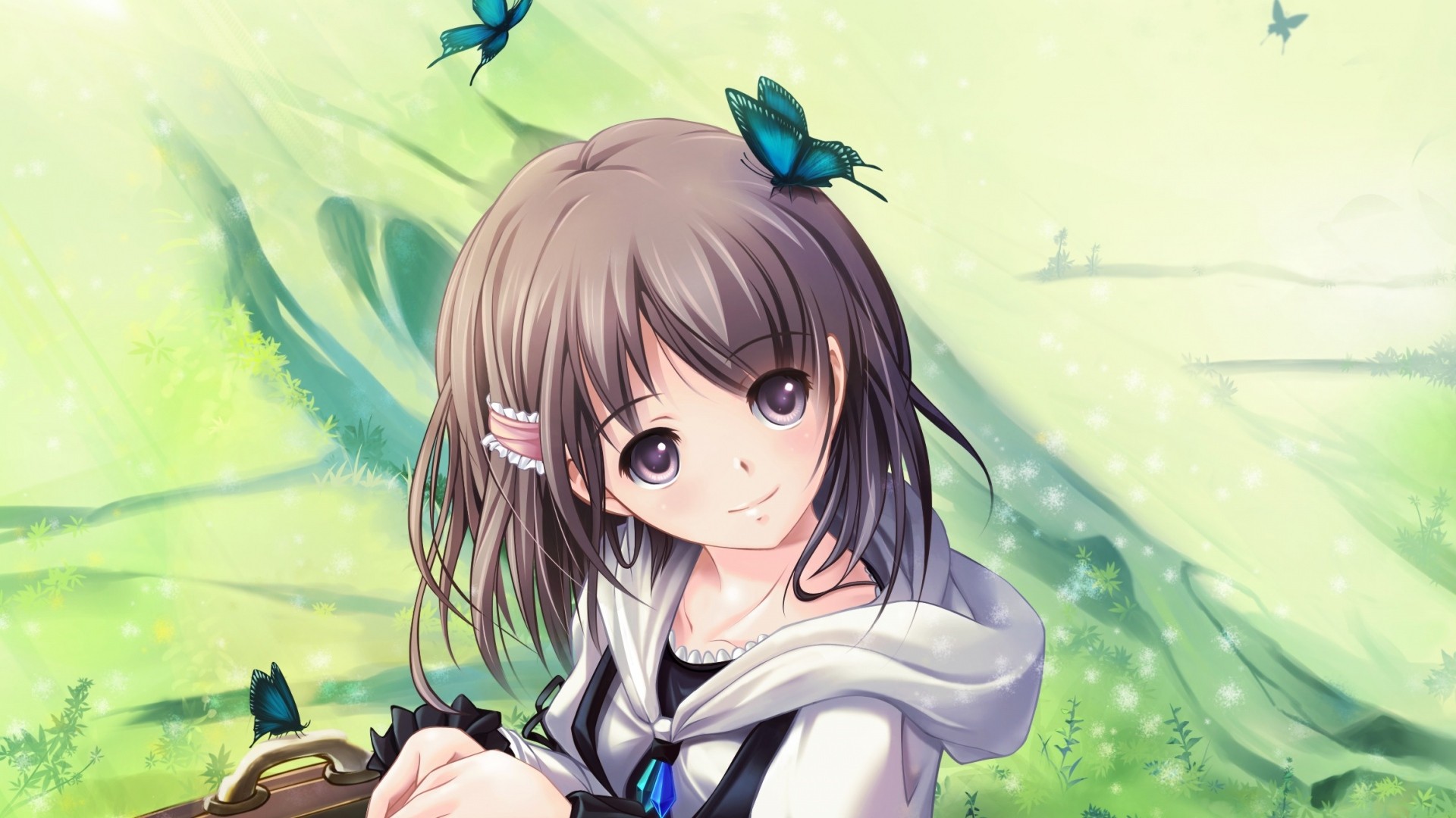Cute Anime Girl Wallpaper image hd