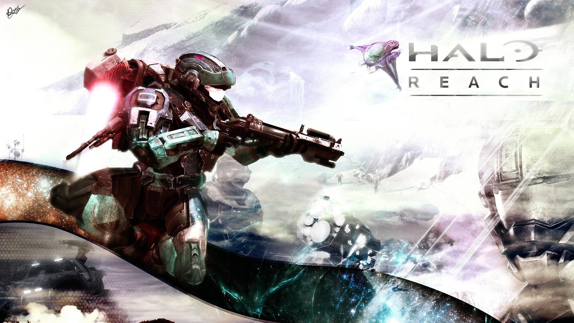 Halo Reach hd desktop wallpaper