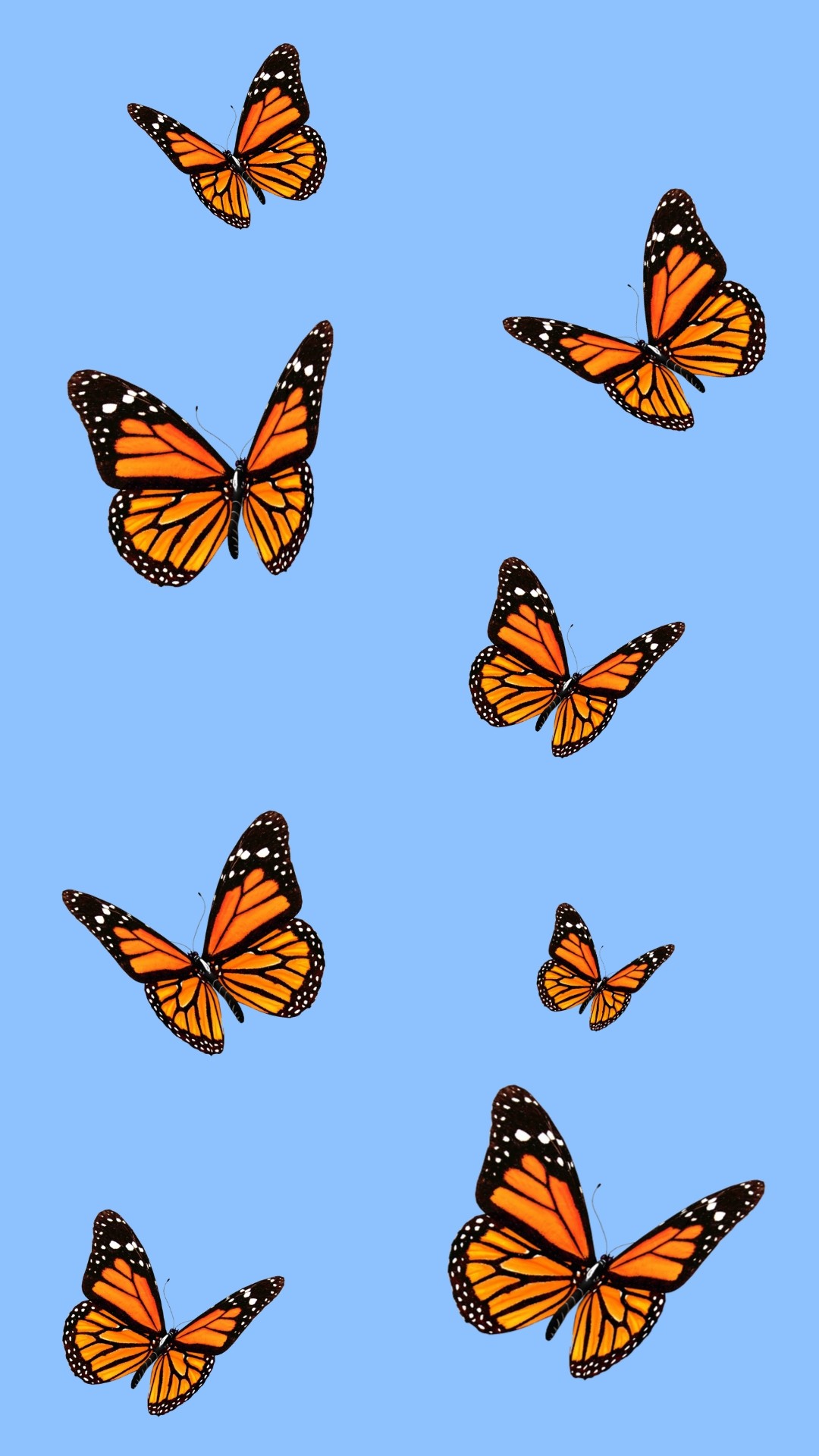 Aesthetic Butterfly lock screen wallpaper