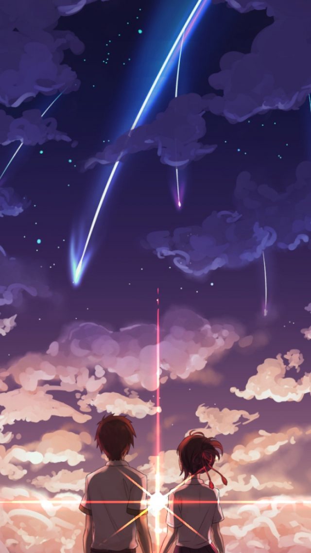 23 Anime Sky iPhone Wallpapers - Wallpaperboat