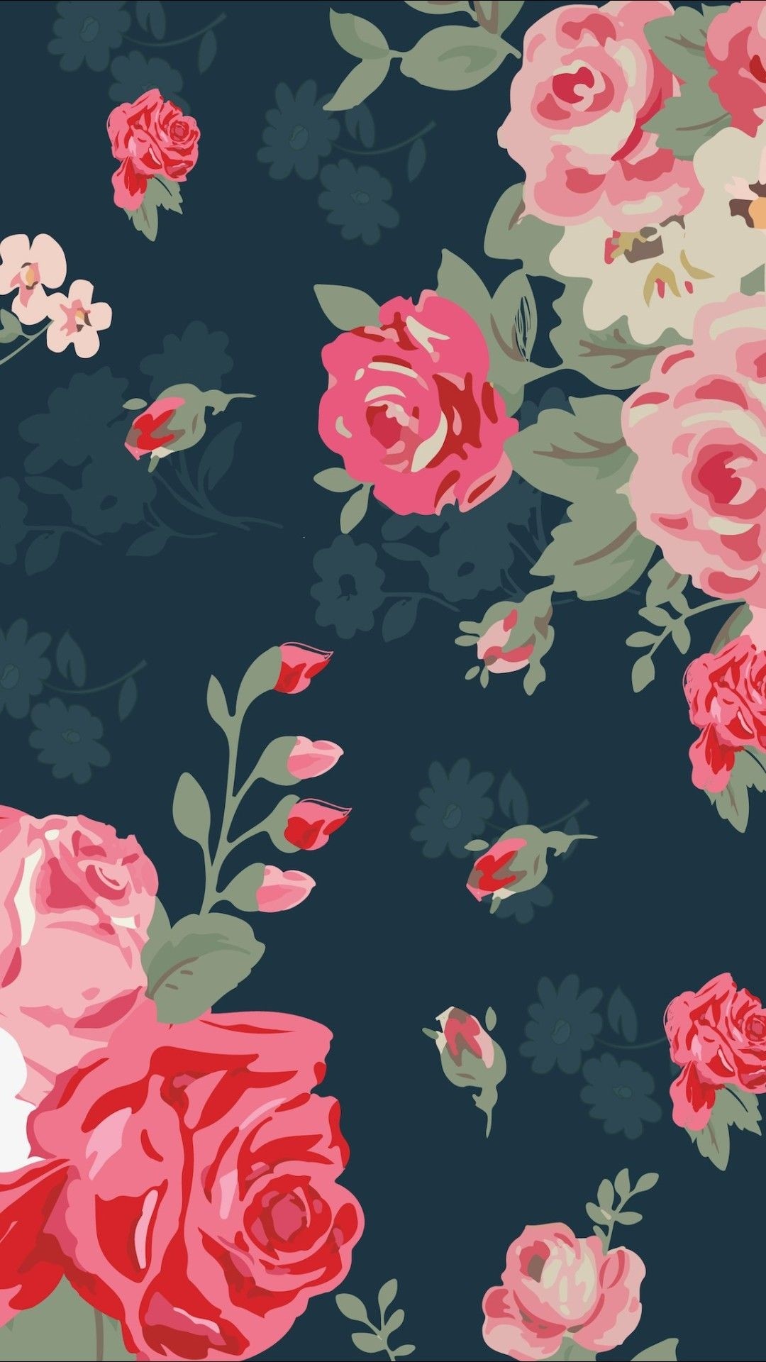 Floral phone wallpaper hd