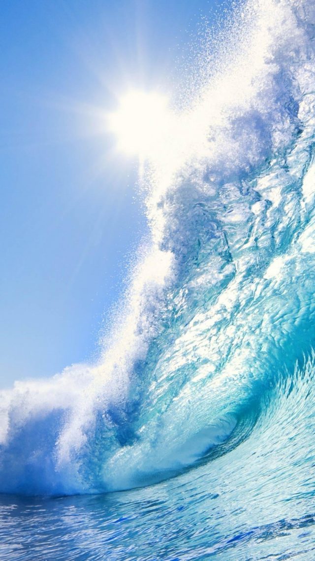 23 Ocean Waves Iphone Wallpapers Wallpaperboat