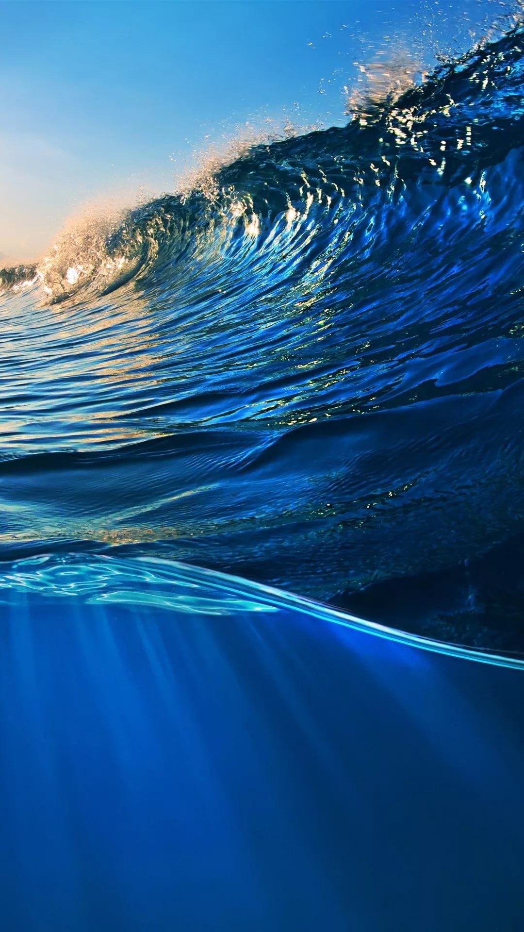 Ocean Waves iphone 5 wallpaper