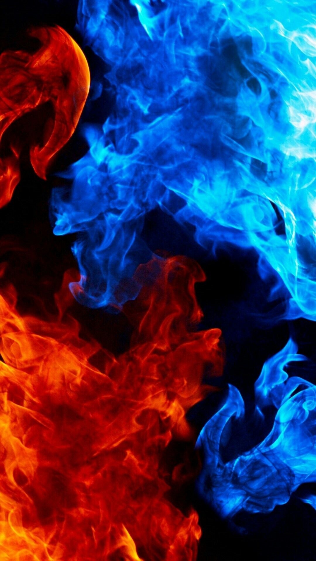 Red And Blue iphone 5 wallpaper
