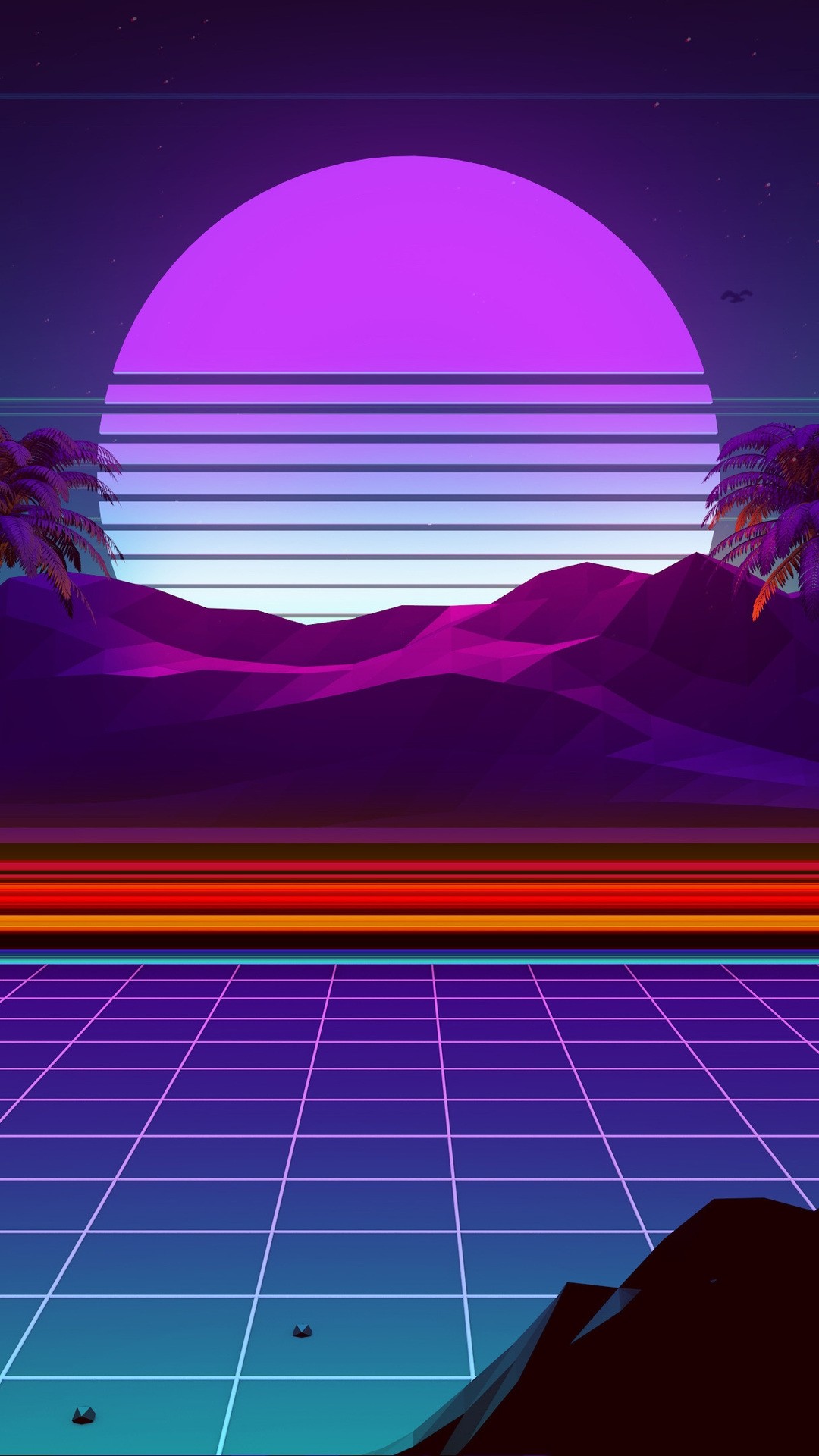 Retro wallpaper for android
