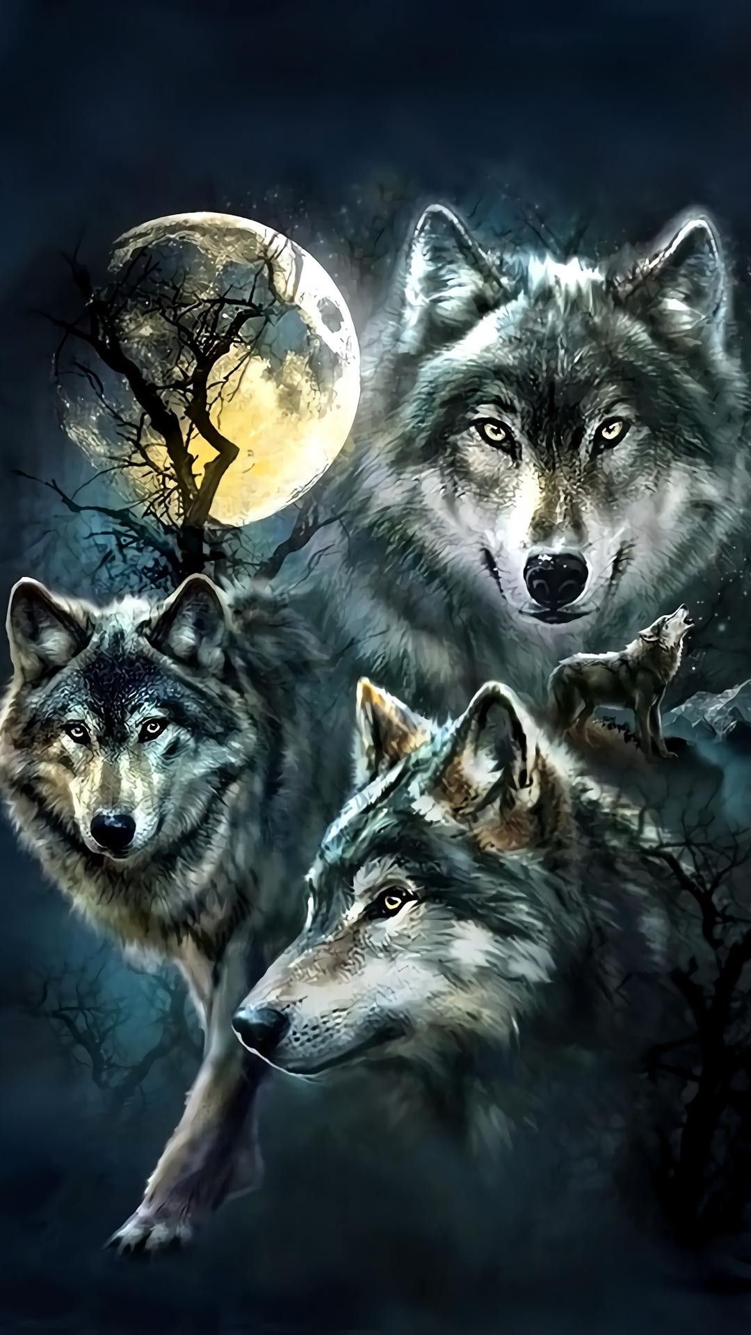 Wolf iphone 6s plus wallpaper