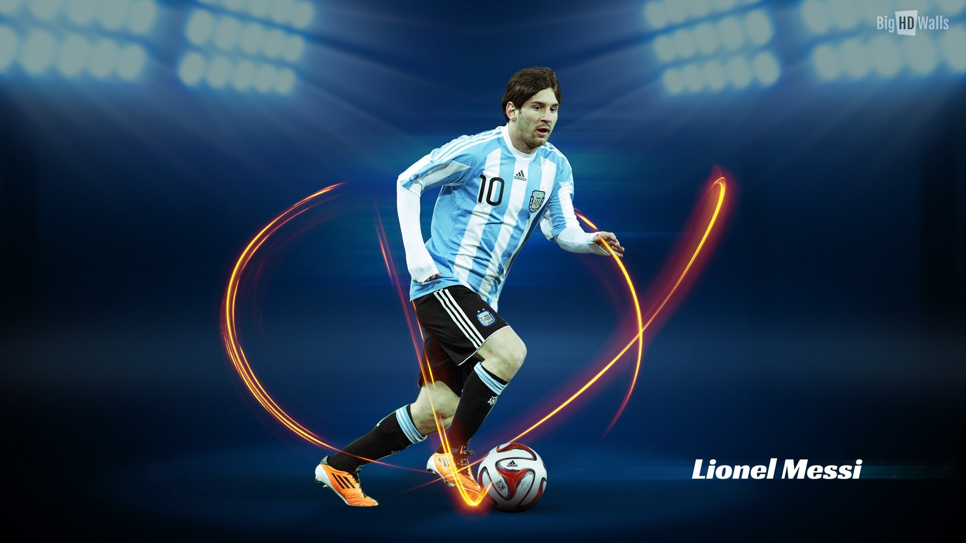 Lionel Messi Free Wallpaper and Background