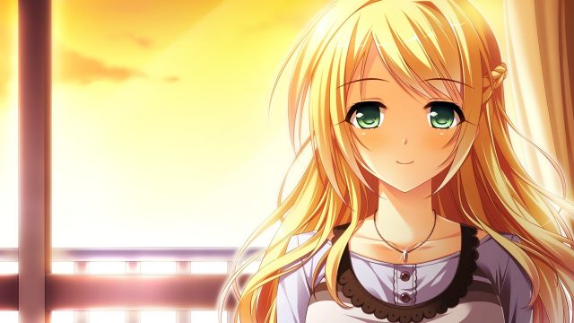 Blonde Anime Girl Image