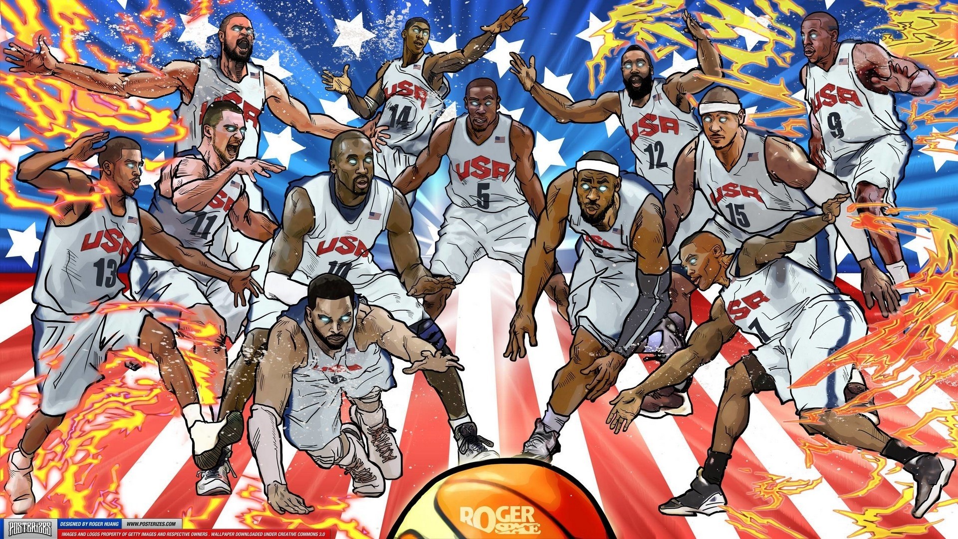 Cartoon Basketball wallpaper