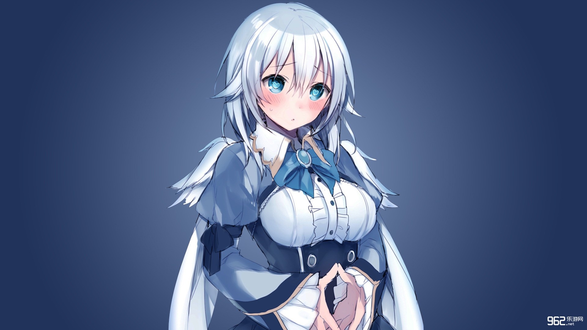 White Hair Anime Girl Picture