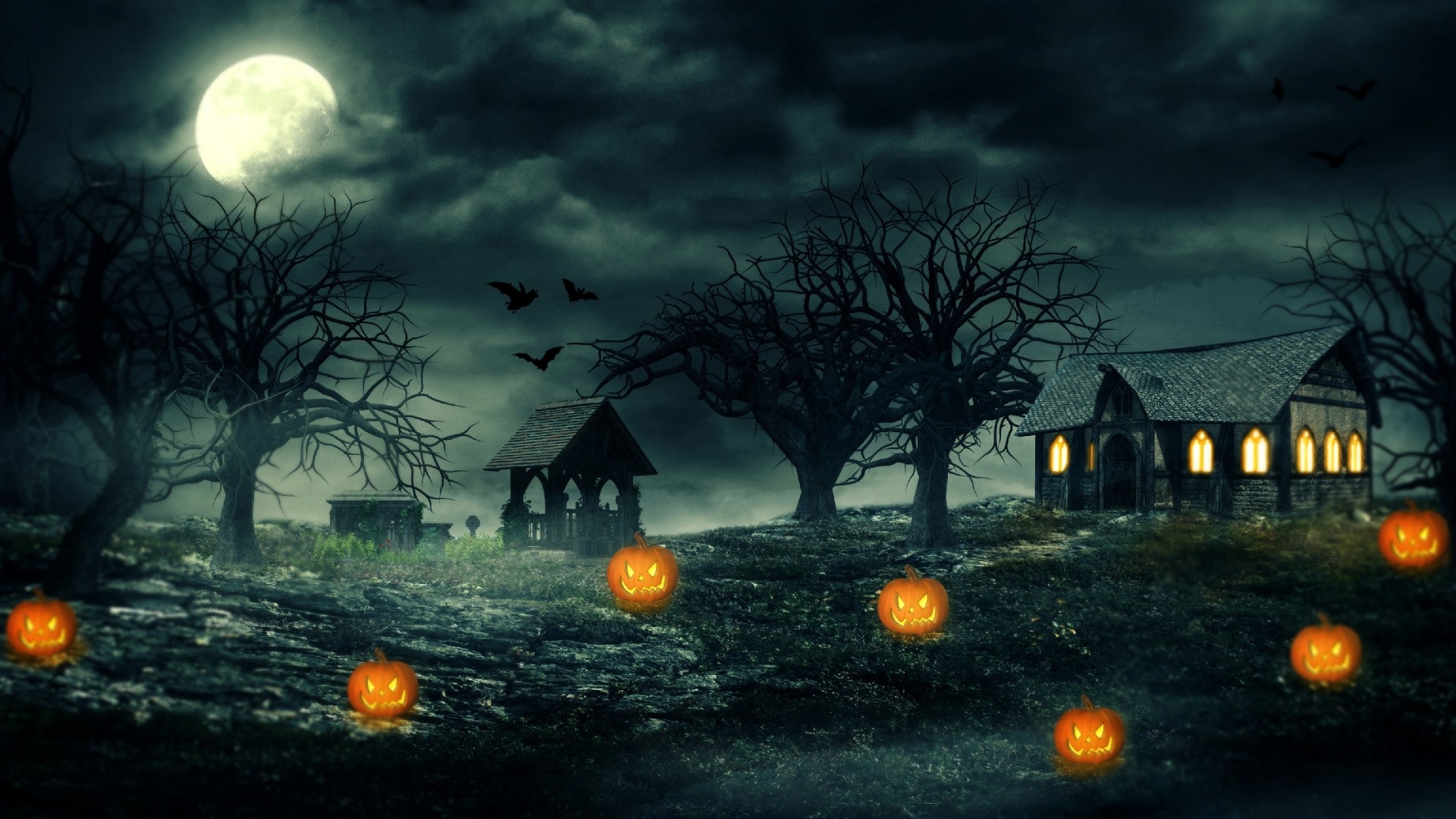 Halloween Wallpaper theme