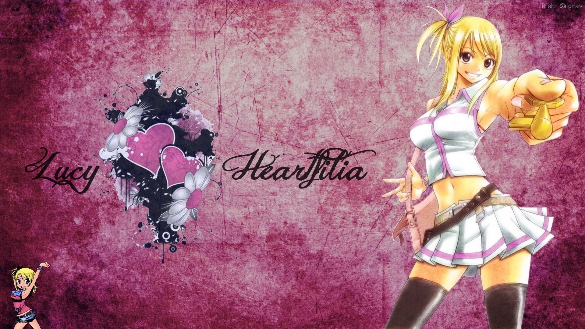Lucy Heartfilia Desktop Wallpaper