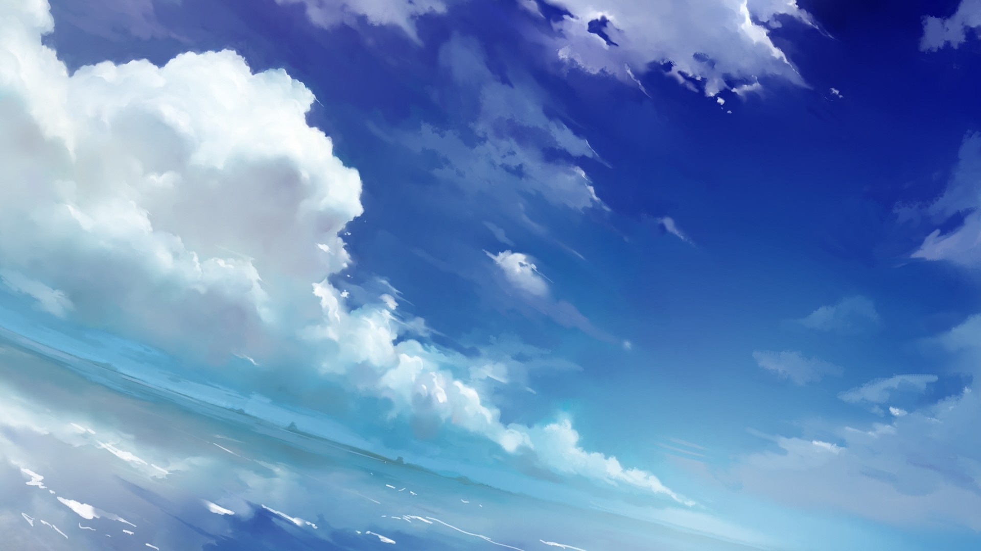 Anime Clouds wallpaper photo hd