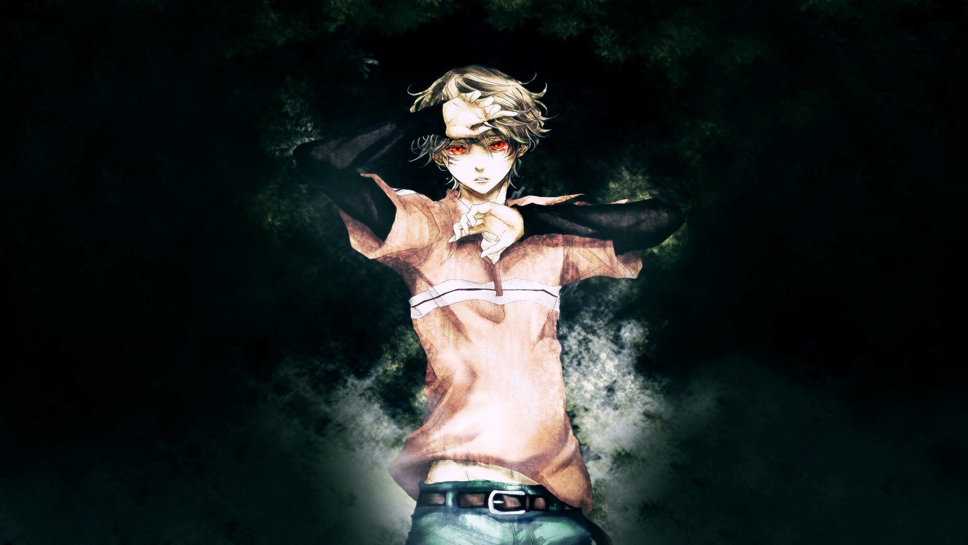 Anime Demon Boy Background