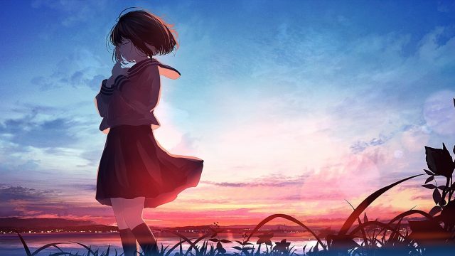 34 Anime Girl Short Hair Wallpapers - Wallpaperboat