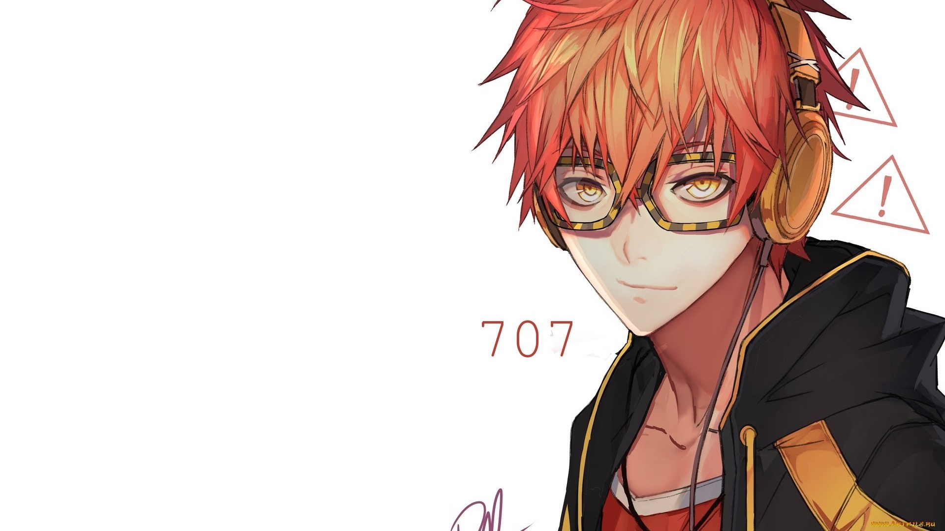 Anime Guy With Glasses Free Wallpaper