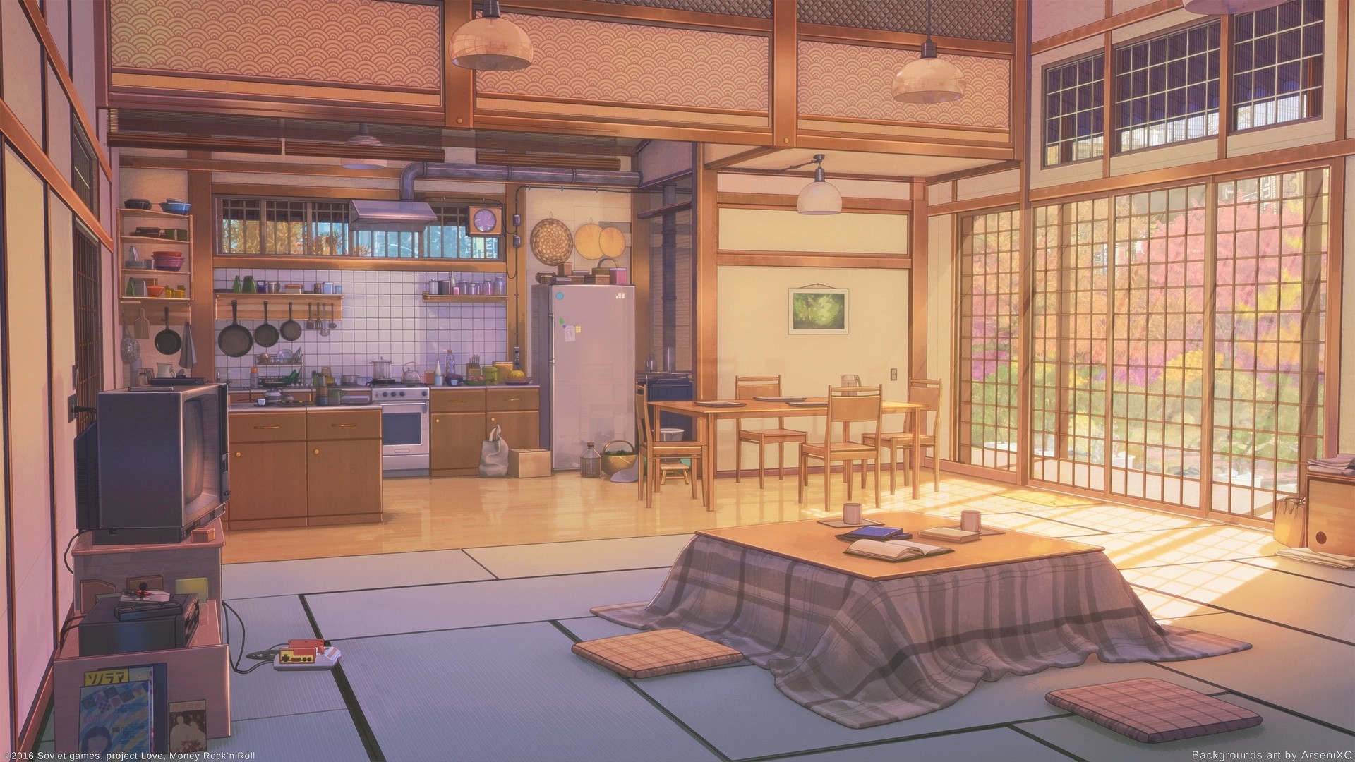 Anime Kitchen PC Wallpaper