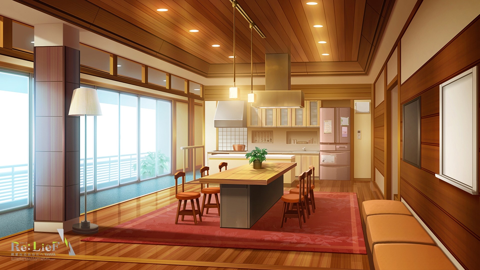 Anime Kitchen computer wallpaper