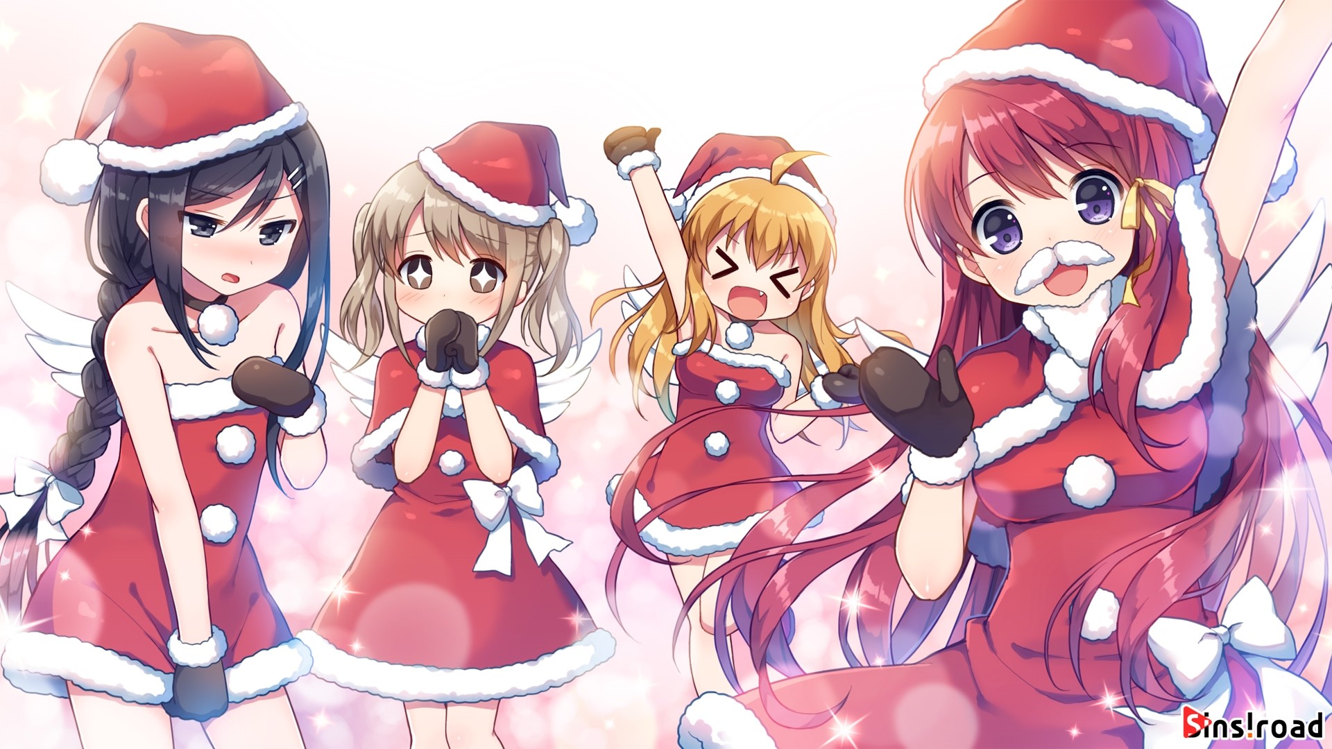 Christmas Anime Girl Picture