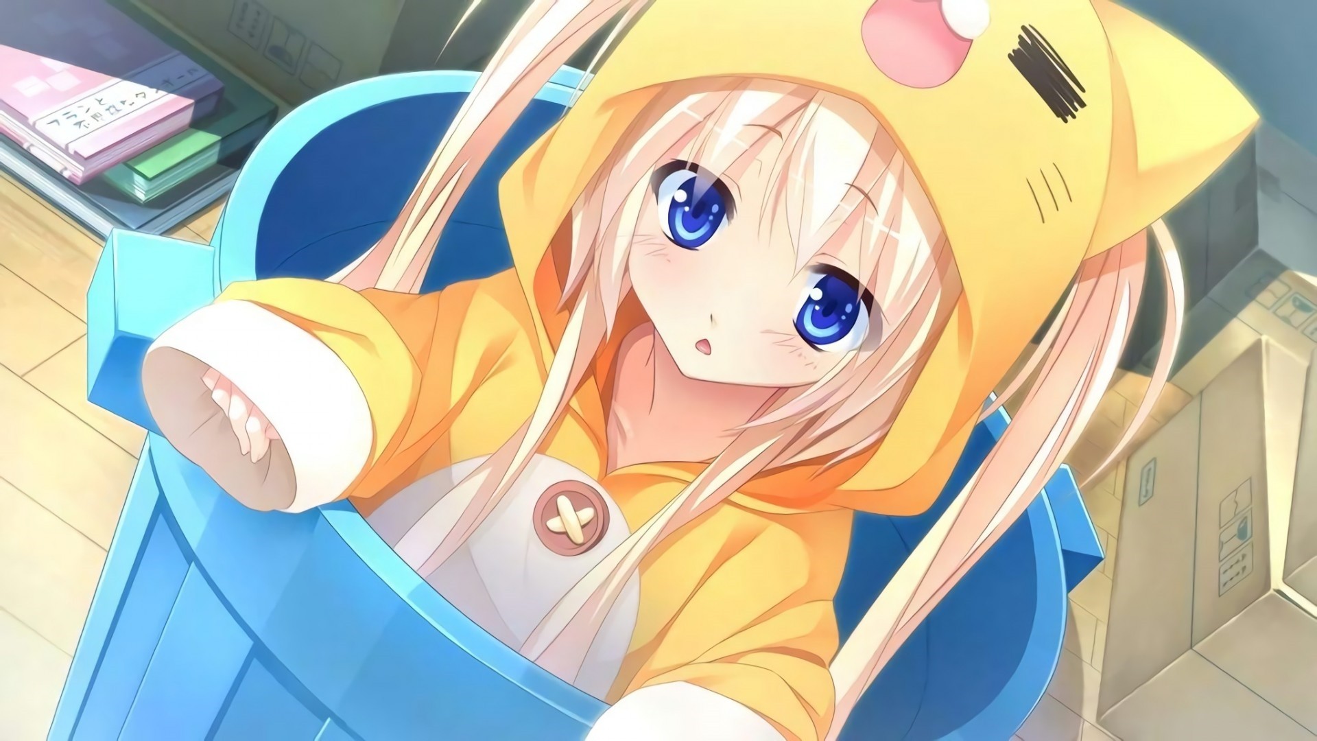 Hoodie Cute Anime Girl Picture