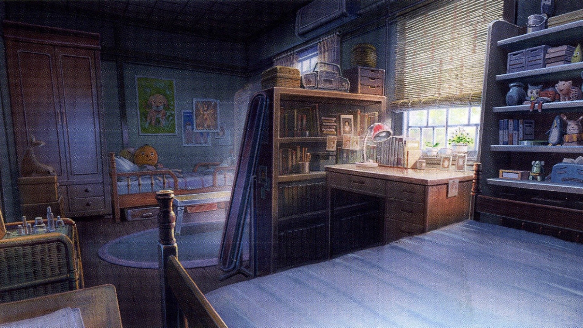 Anime Bedroom hd desktop wallpaper