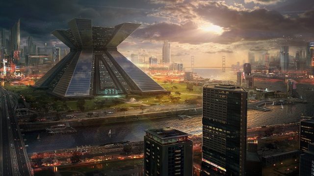 28 Futuristic City Wallpapers - Wallpaperboat