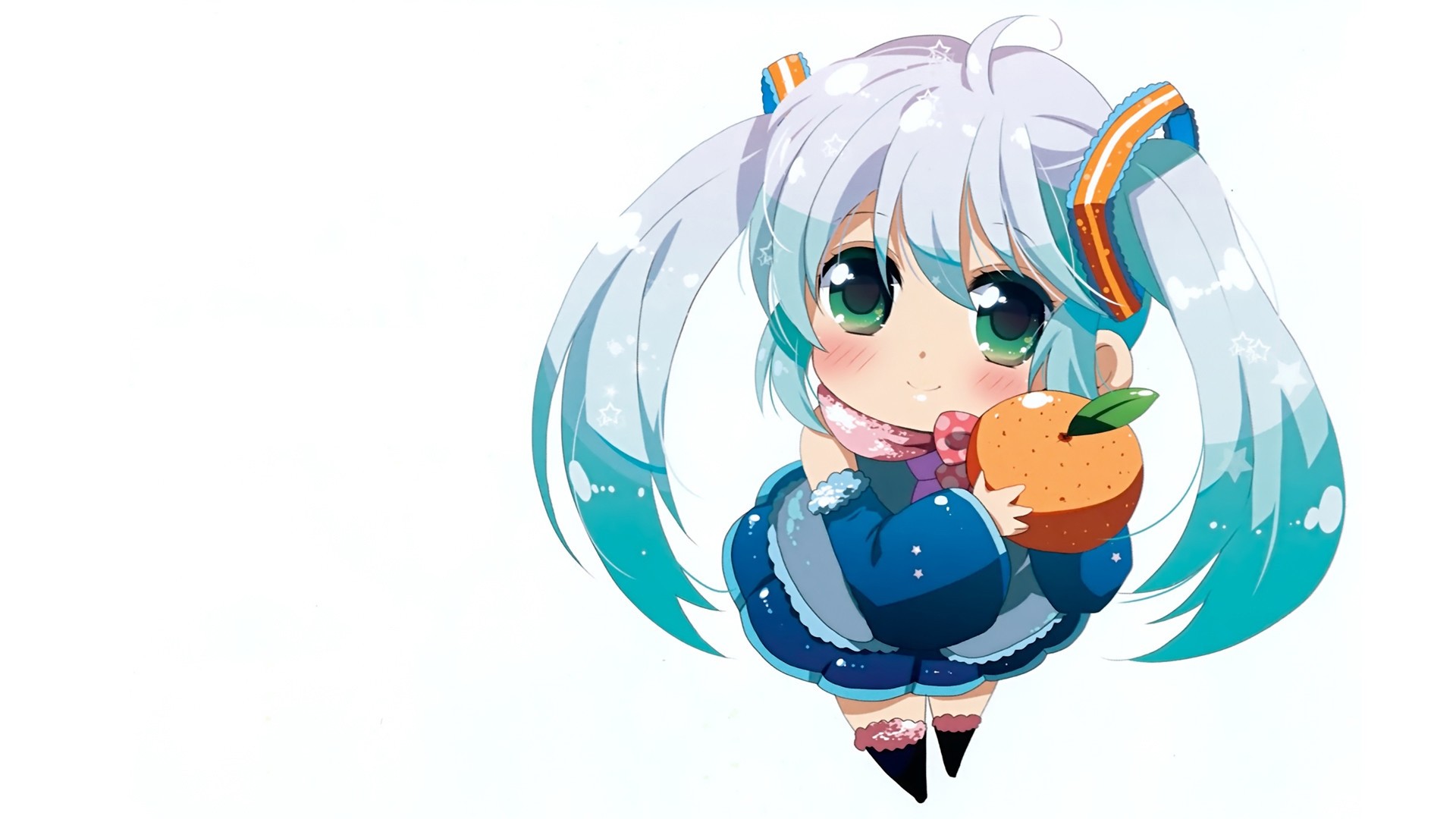 Chibi Anime Girl Desktop Wallpaper