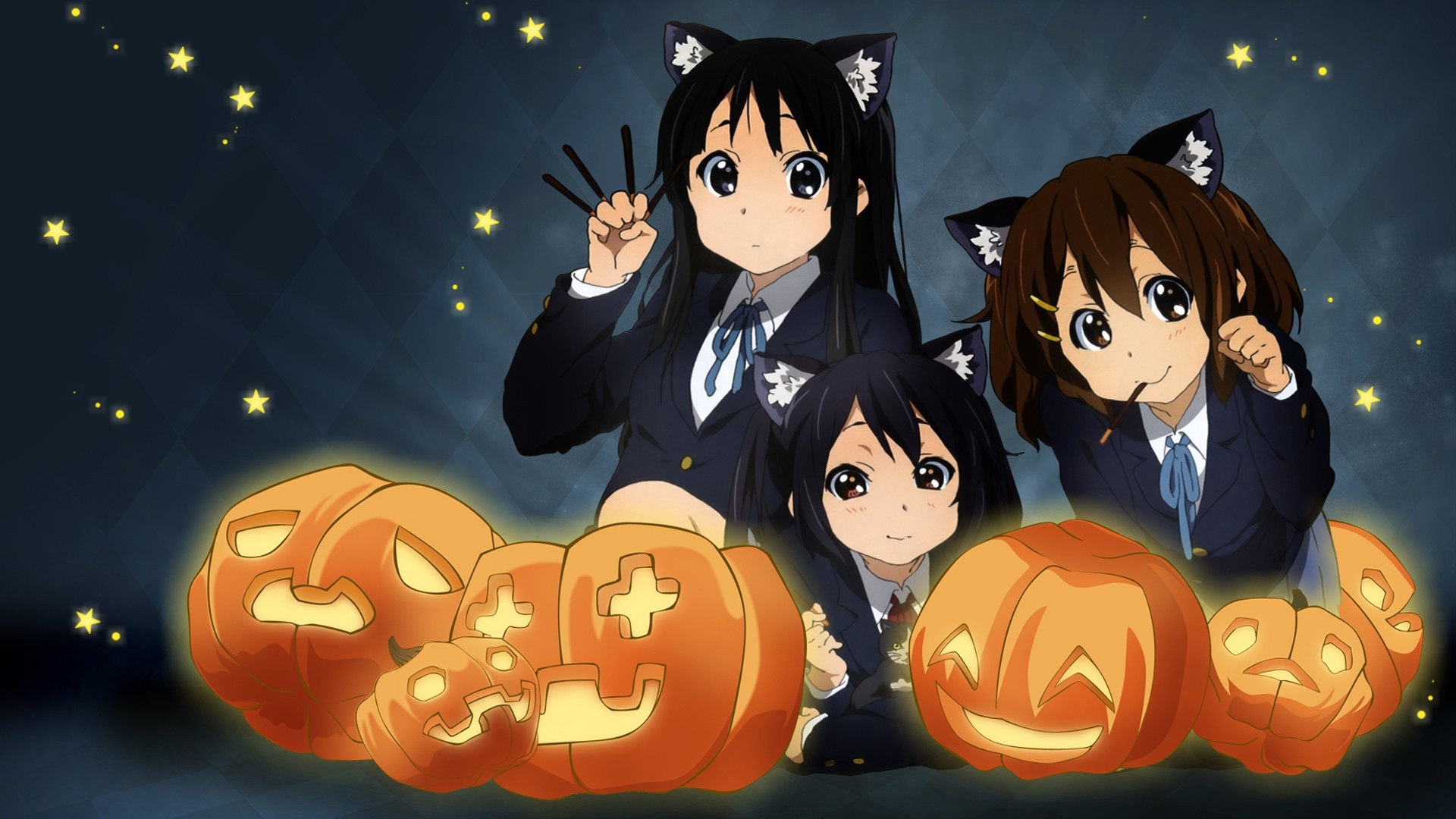 Halloween Anime Background Wallpaper