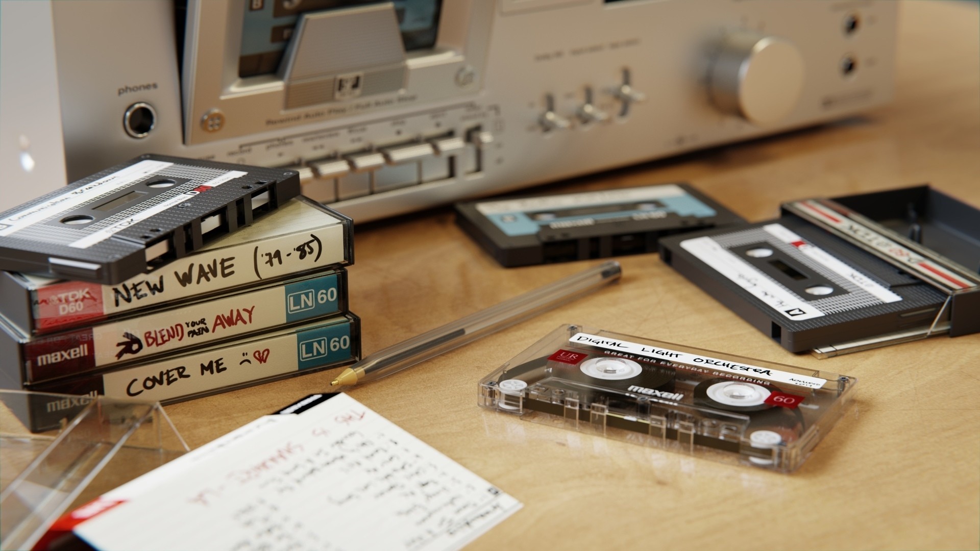 Cassette Tape HD Wallpaper