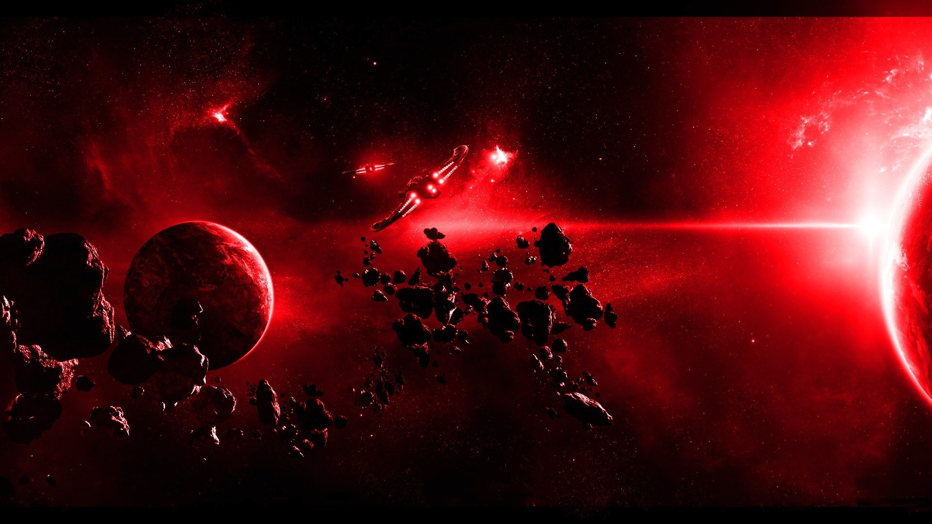 Red Space Image