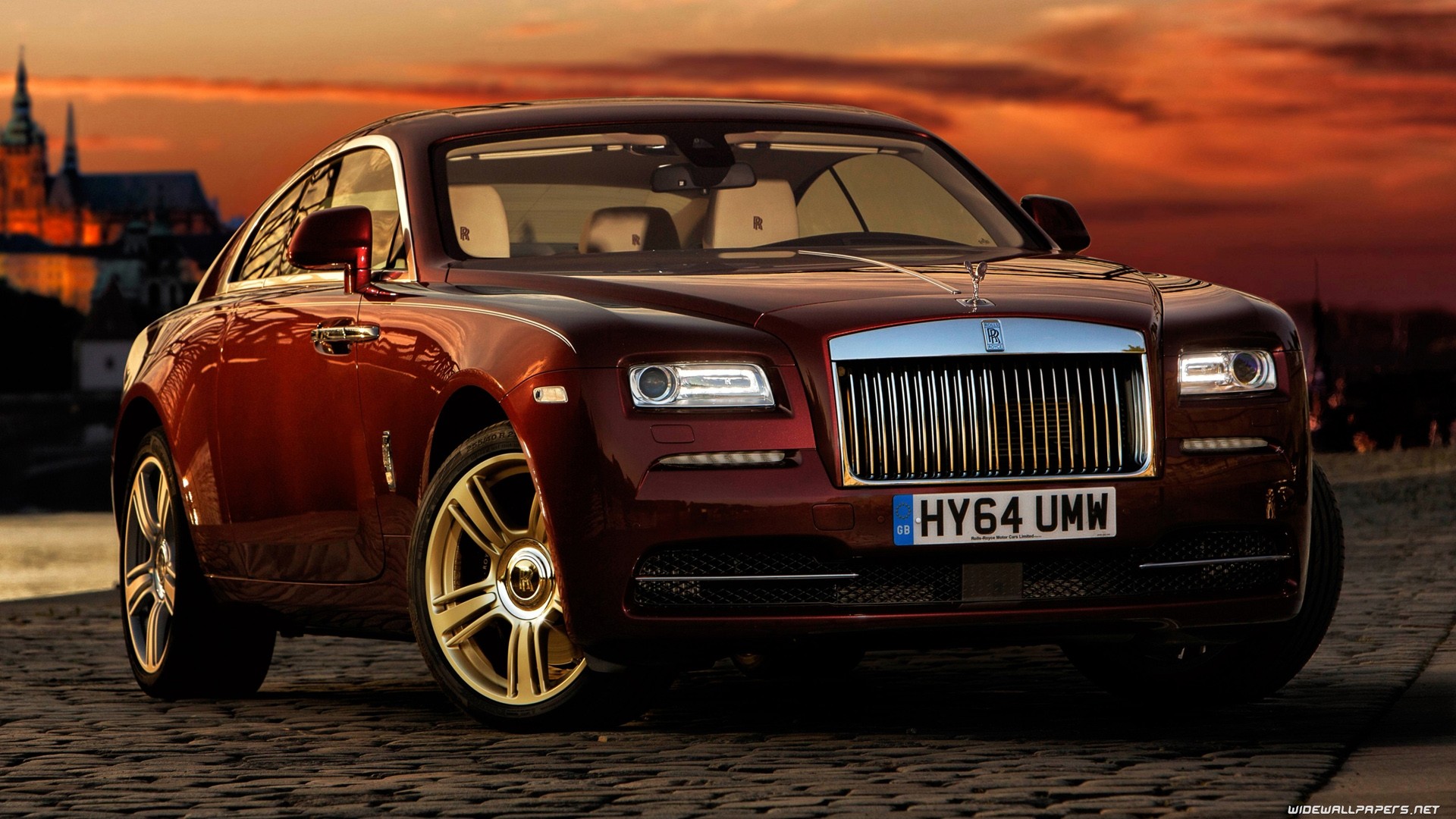 Rolls Royce Wraith Background Wallpaper