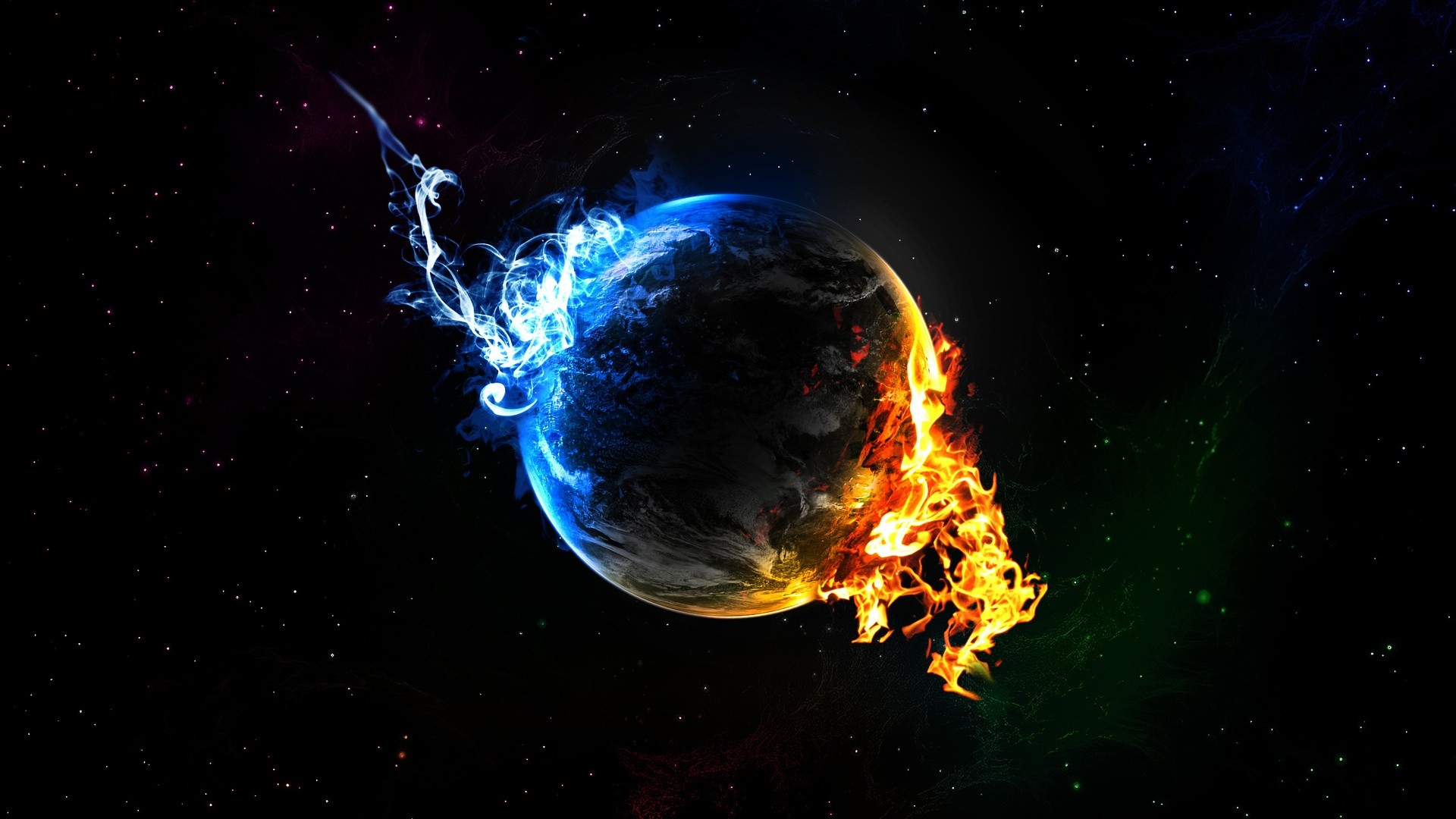 Fire And Ice Wallpaper