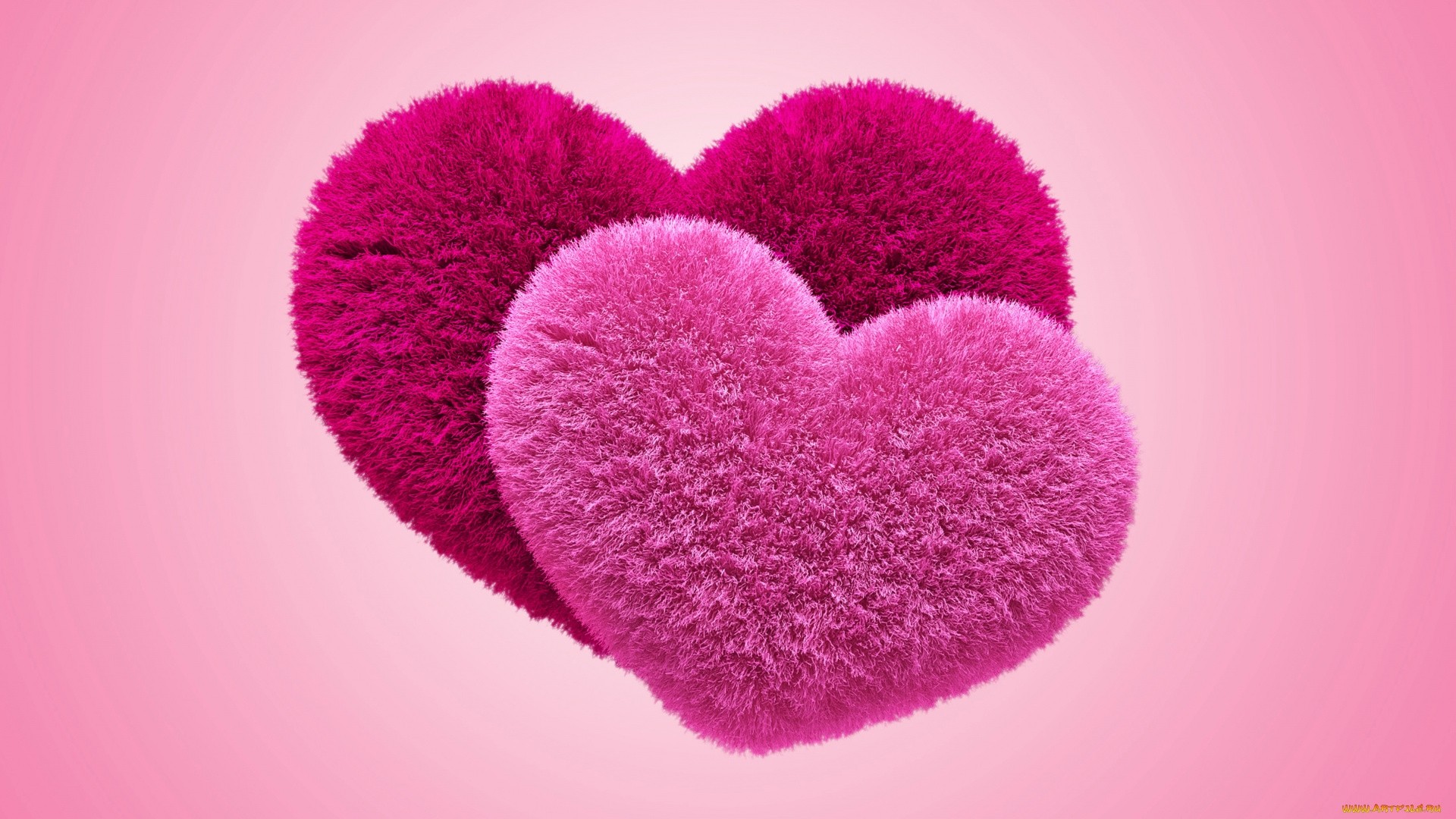 Pink Heart Wallpaper and Background