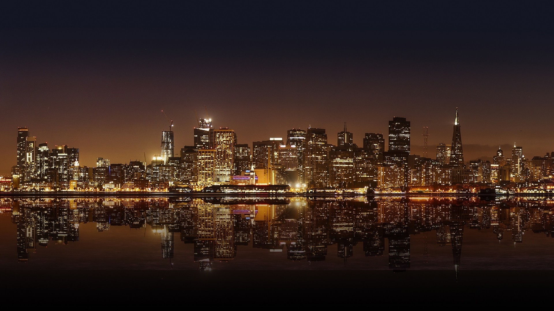 Panoramic Town Desktop Wallpaper