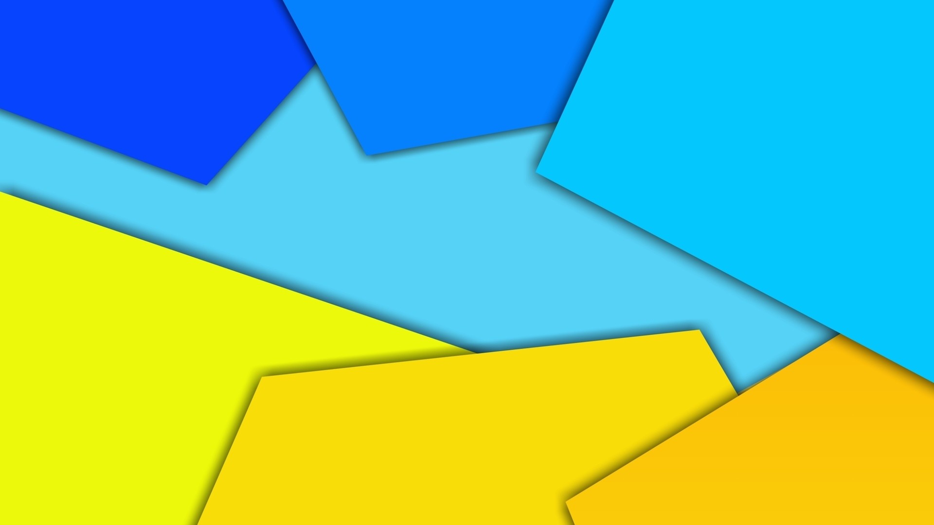 Blue And Yellow Download Wallpaper