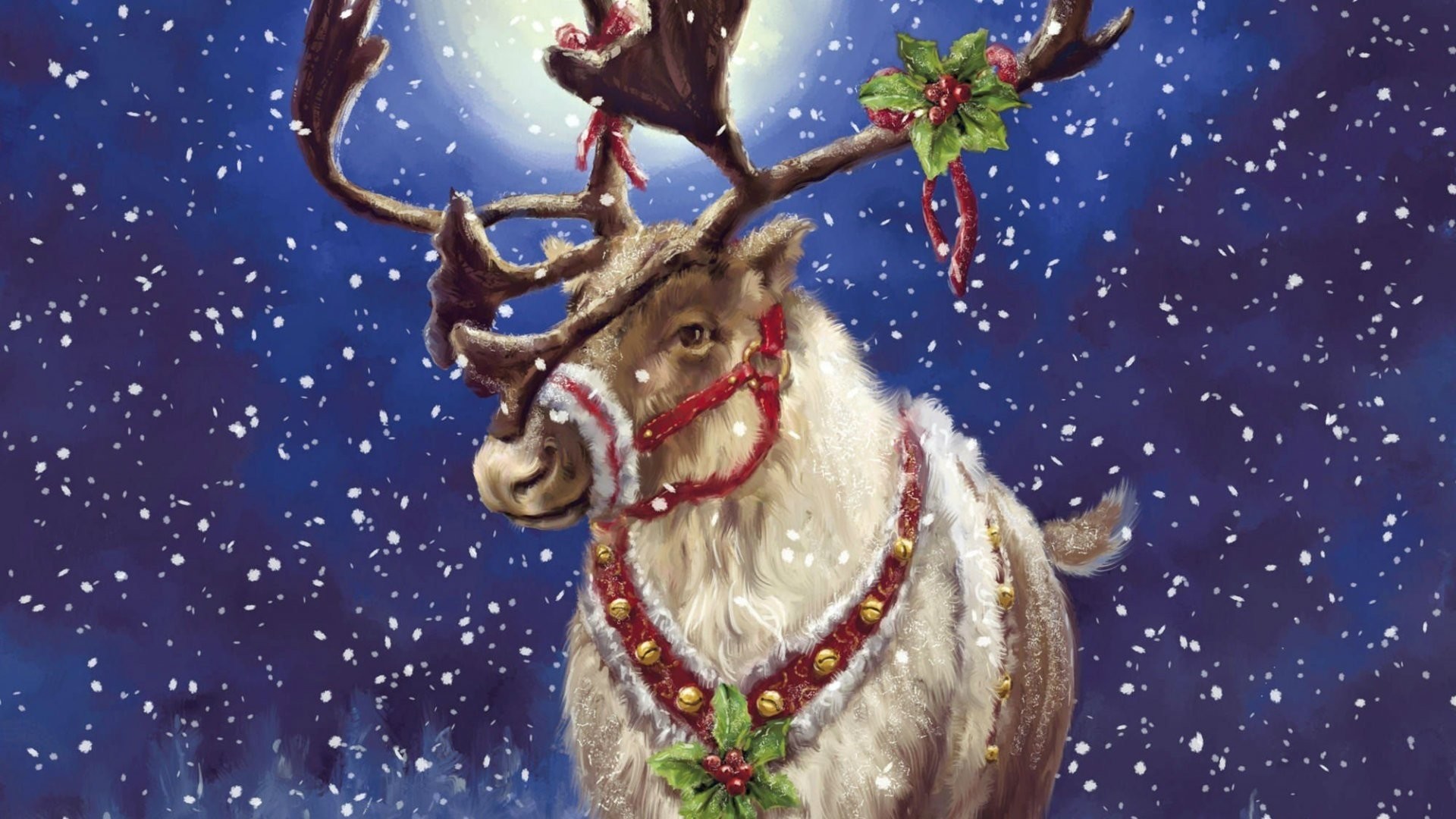 Reindeer Background