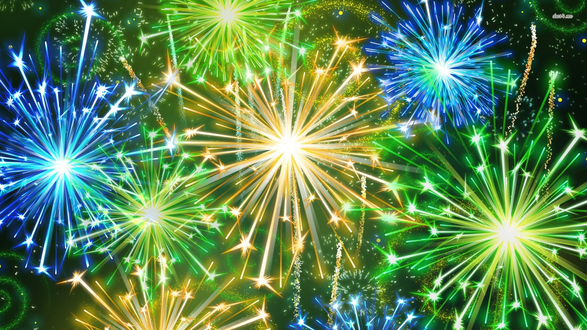 Fireworks Full HD Wallpaper