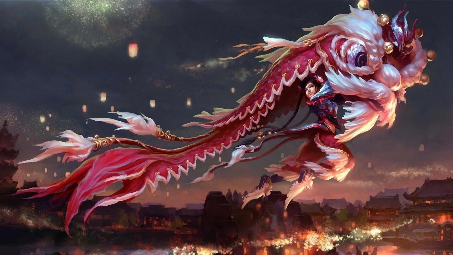 Chinese Dragon a wallpaper