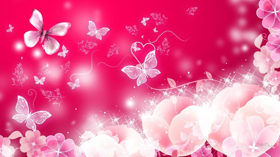 31 Pink Butterfly Wallpapers - Wallpaperboat