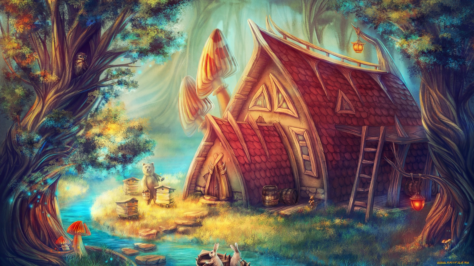 Fairy World HD Wallpaper