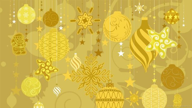 55 Christmas Gold Wallpapers - Wallpaperboat