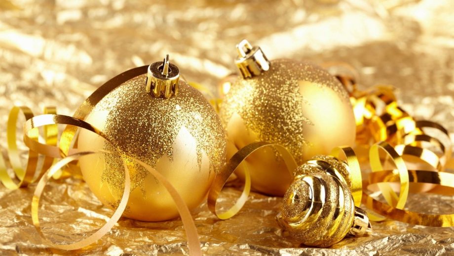 Christmas Gold Wallpapers: 55 images - WallpaperBoat