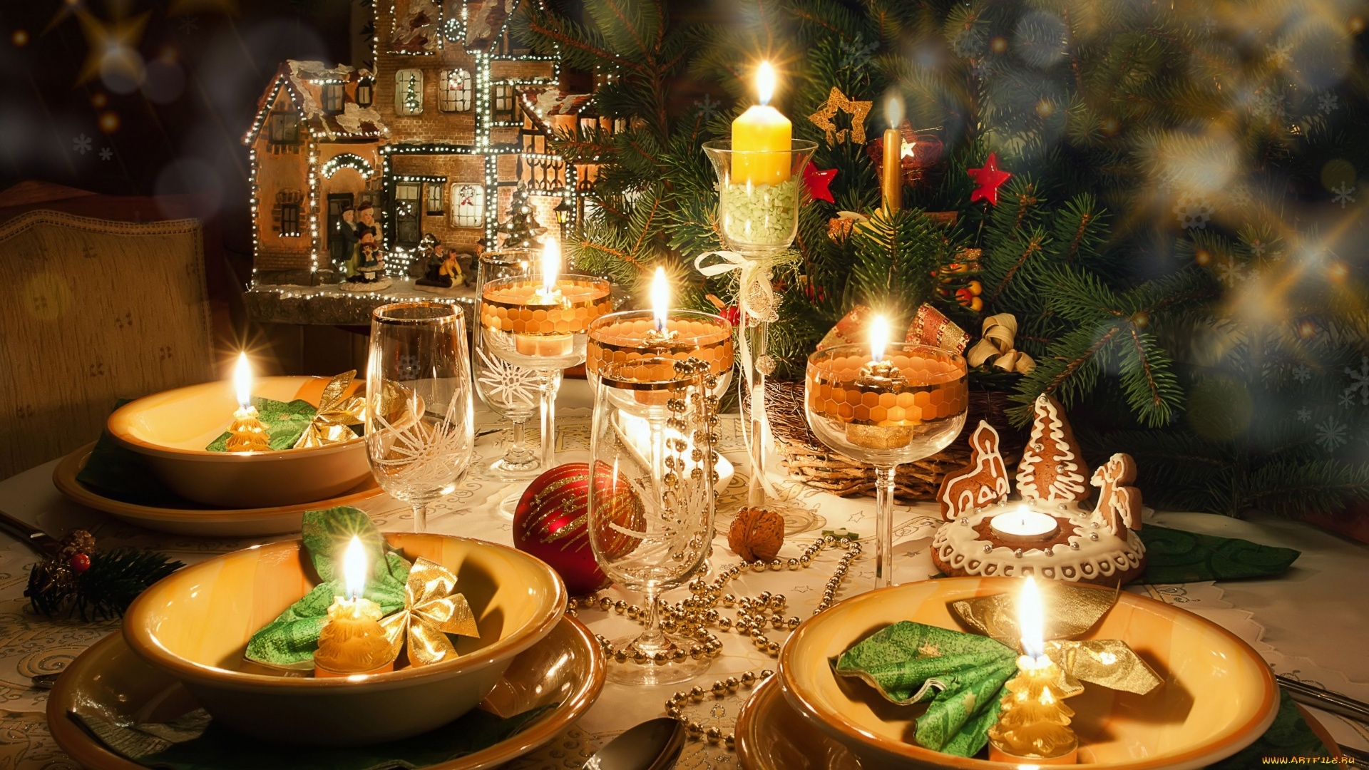 Christmas Dishes Image