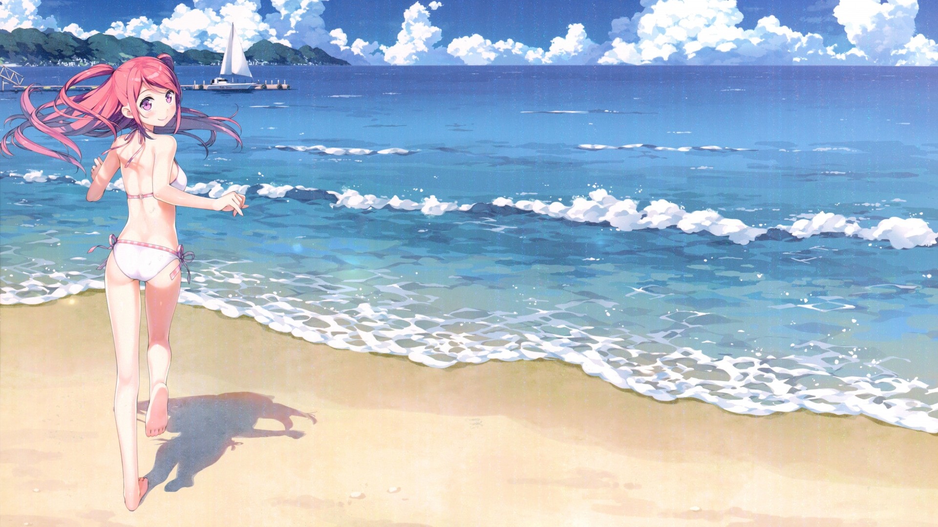 Anime Beach wallpaper photo hd