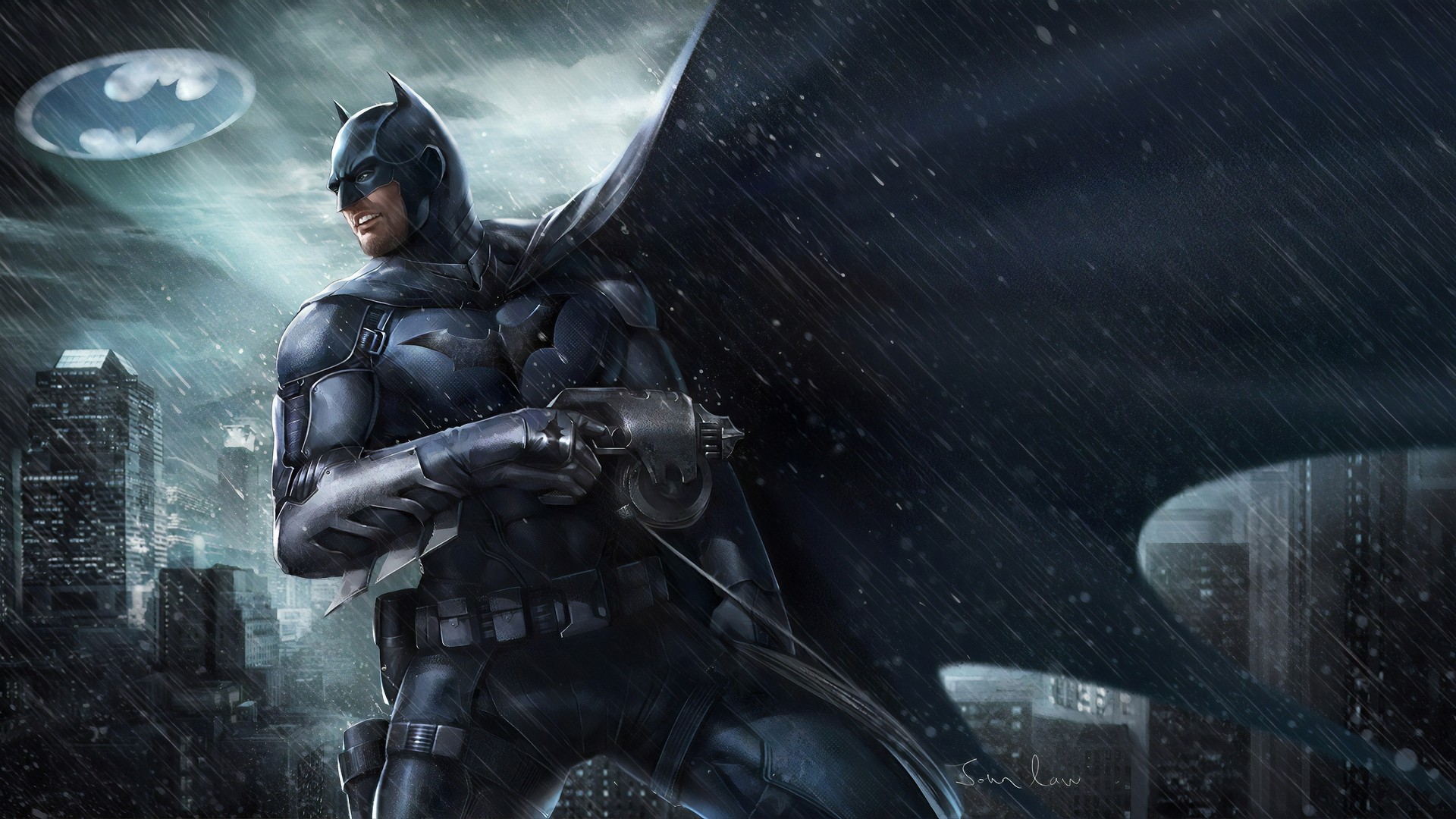 Batman Art Desktop Wallpaper