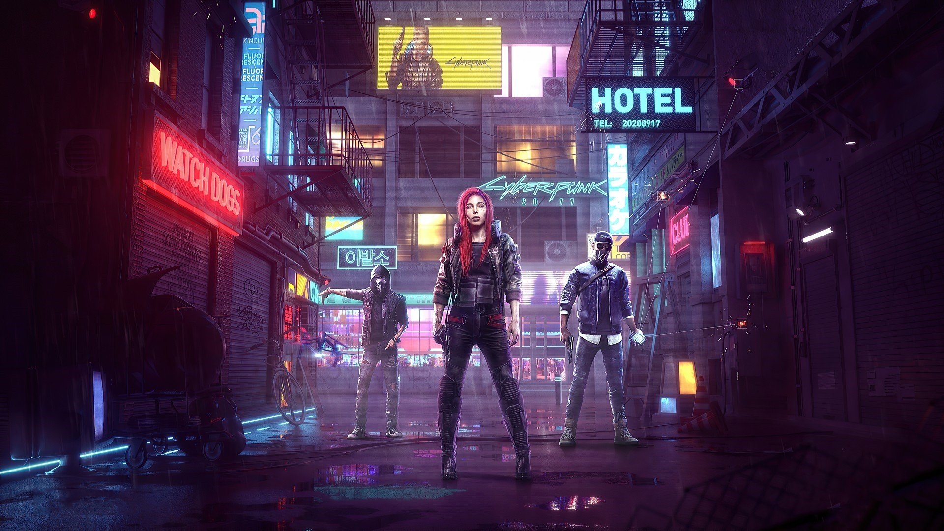 Cyberpunk 2077 Poster HD Wallpaper