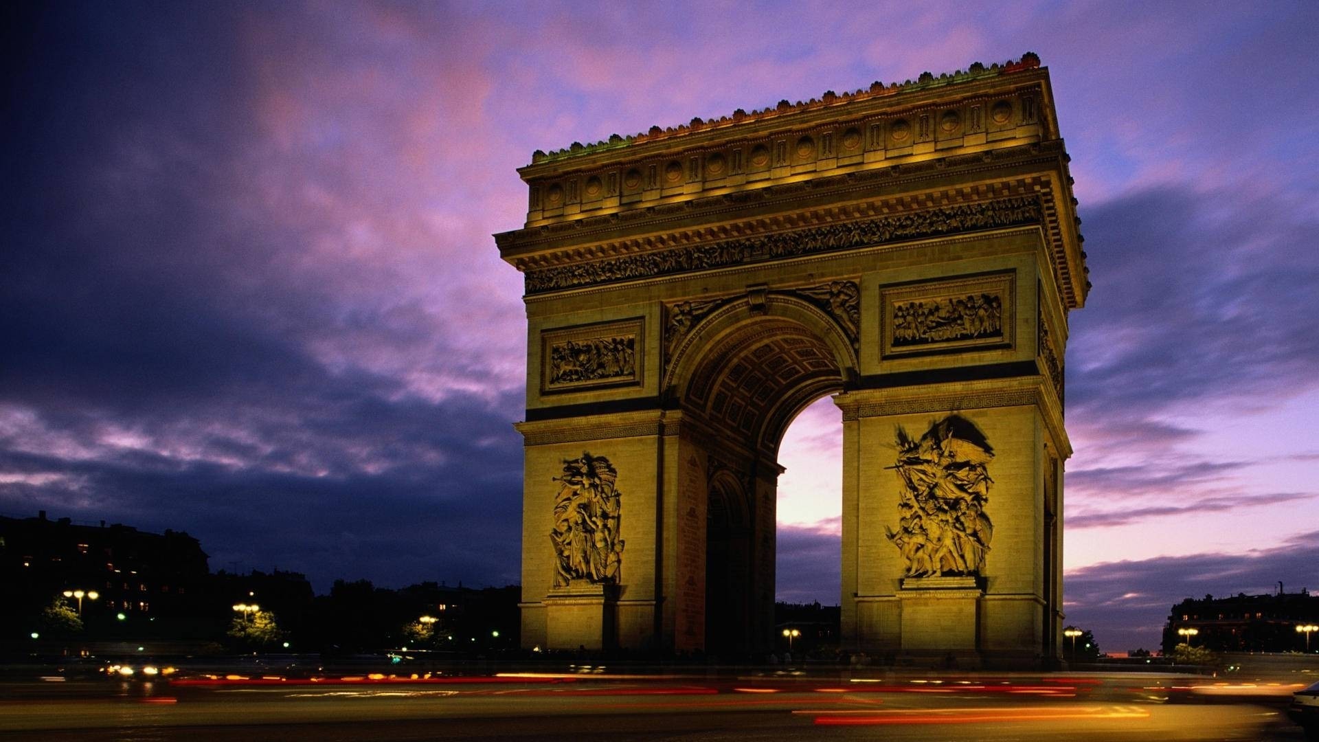 Arc De Triomphe desktop wallpaper hd