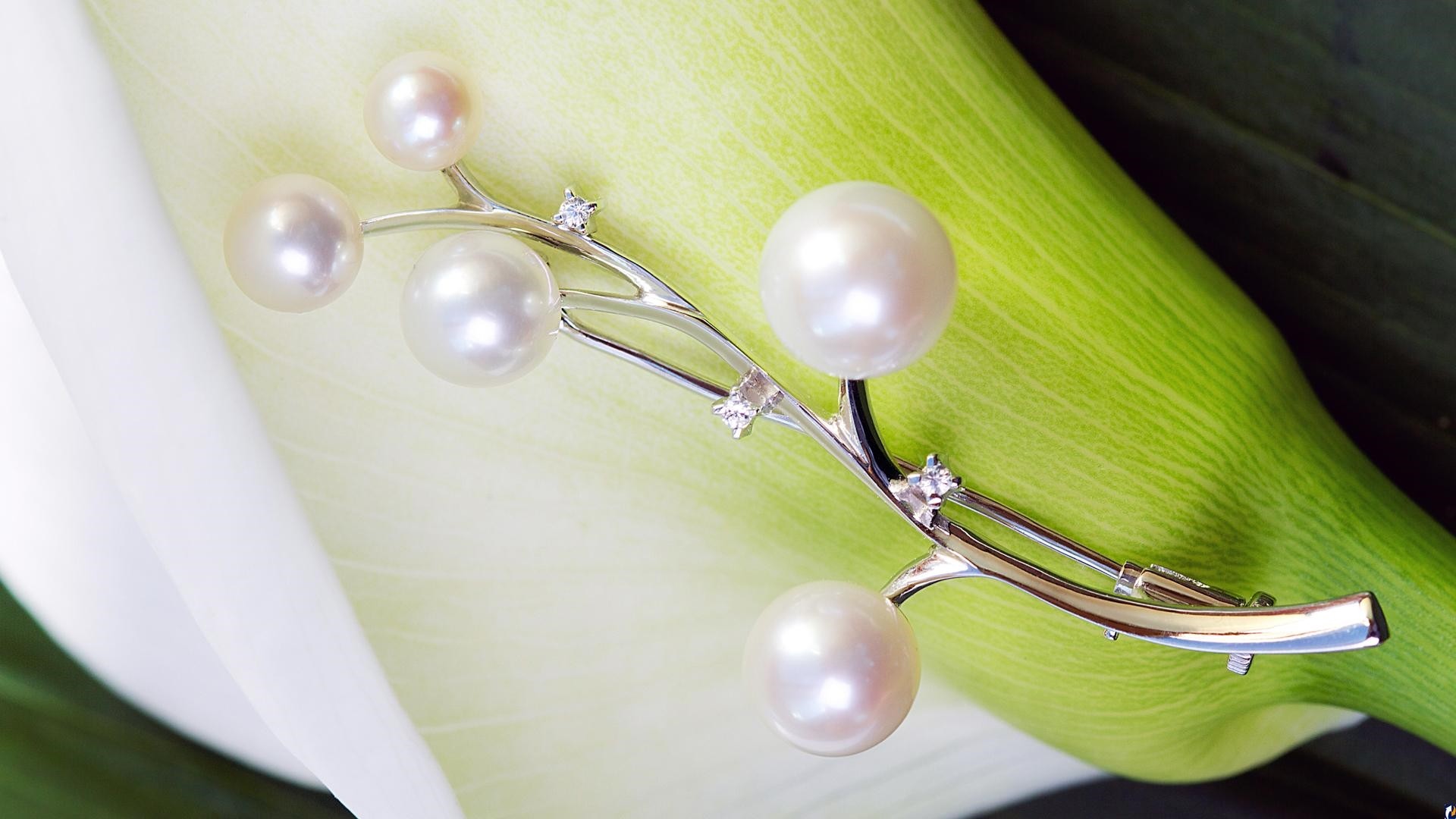 Jewelry Pearls Wallpaper