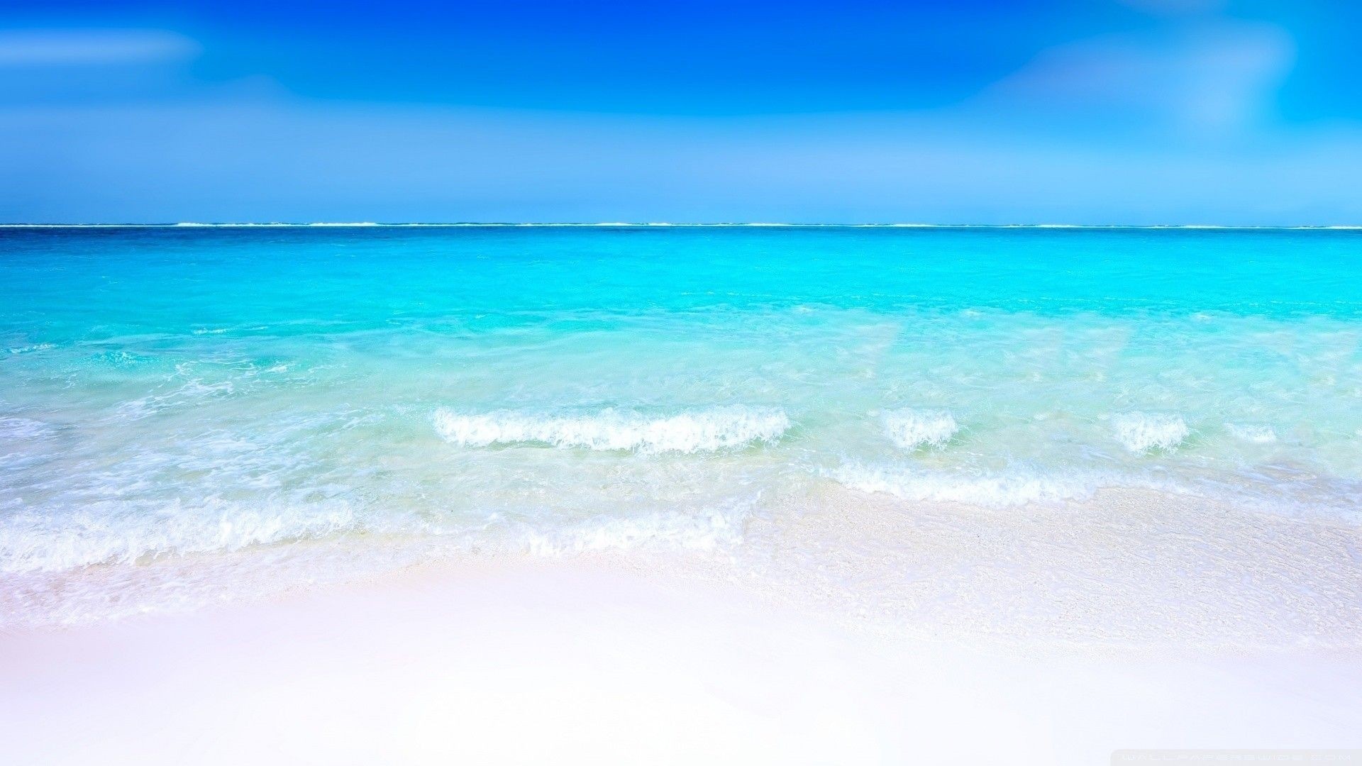 Sea White Sand Image